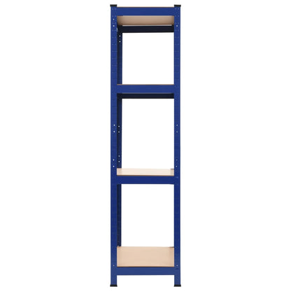 Storage Shelf Steel and MDF-Blue