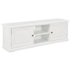 Wood TV Cabinet White