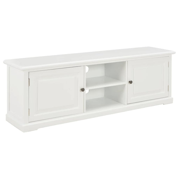  Wood TV Cabinet White