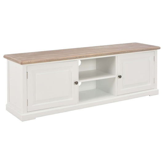 White TV Cabinet -Wood