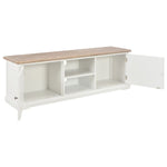 White TV Cabinet -Wood