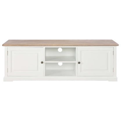 White TV Cabinet -Wood