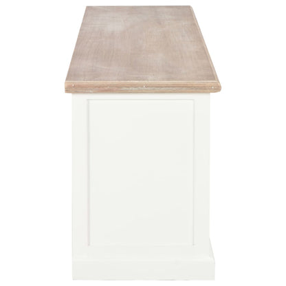 White TV Cabinet -Wood