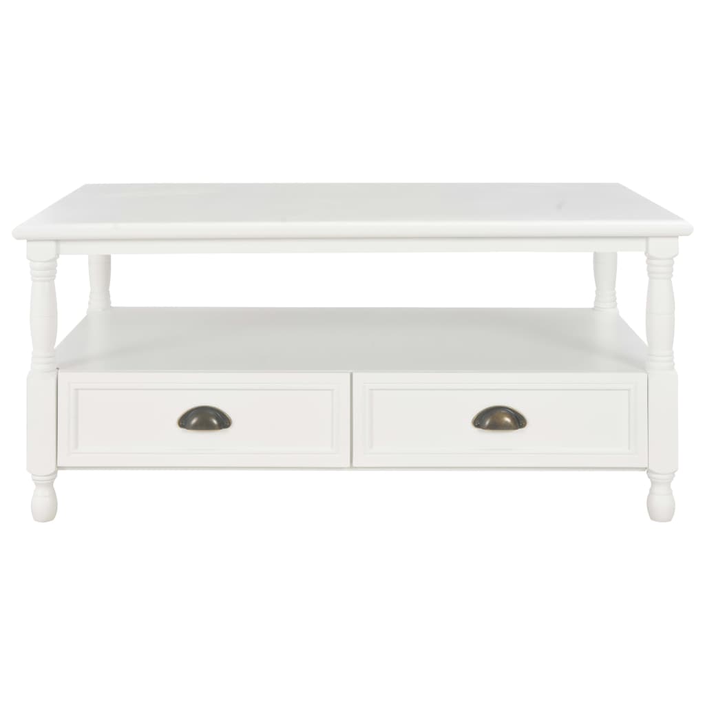 Coffee Table White - 100×55×45cm