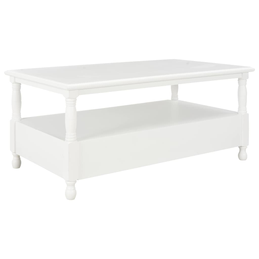 Coffee Table White - 100×55×45cm