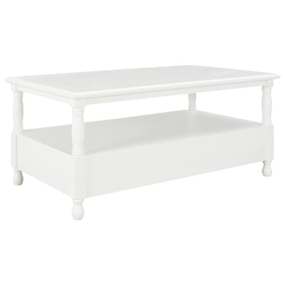 Coffee Table White - 100×55×45cm