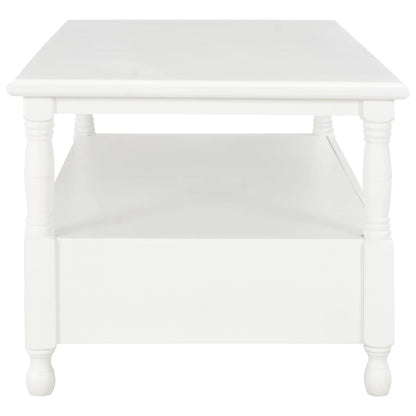 Coffee Table White - 100×55×45cm