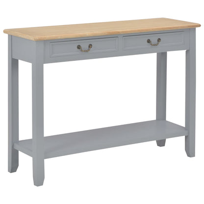 Console Table Grey - 110×35×80cm