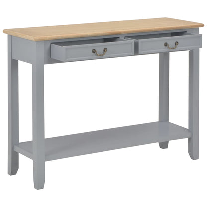 Console Table Grey - 110×35×80cm