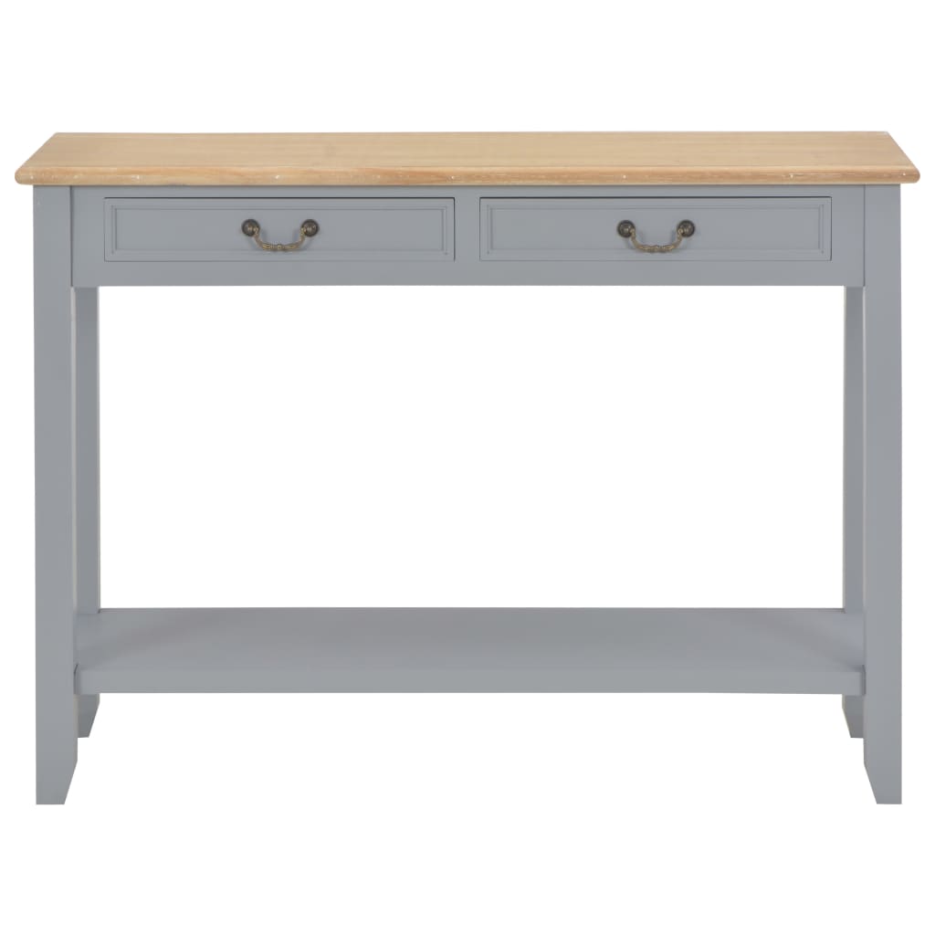 Console Table Grey - 110×35×80cm