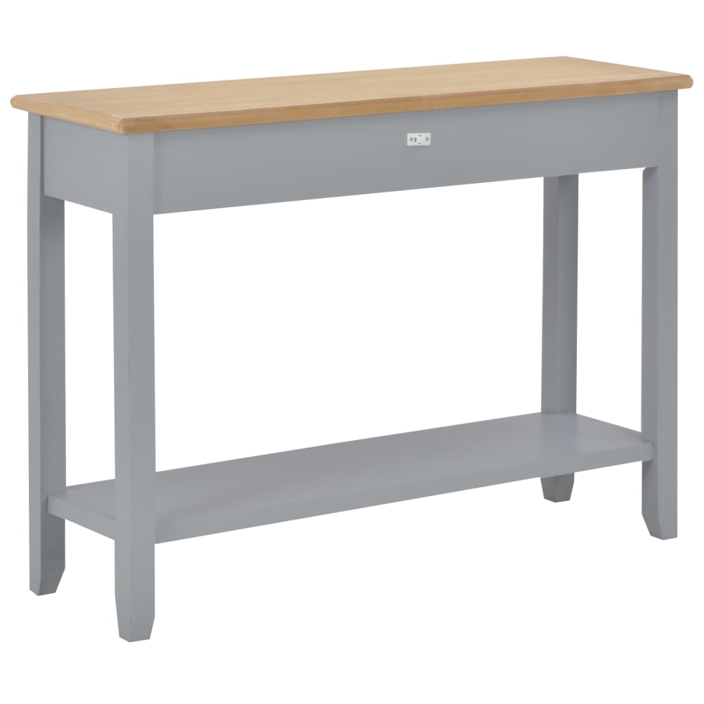 Console Table Grey - 110×35×80cm