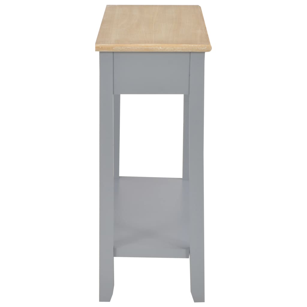 Console Table Grey - 110×35×80cm