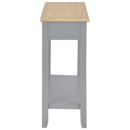 Console Table Grey - 110×35×80cm