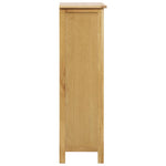 Shoe Cabinet Solid Oak Wood