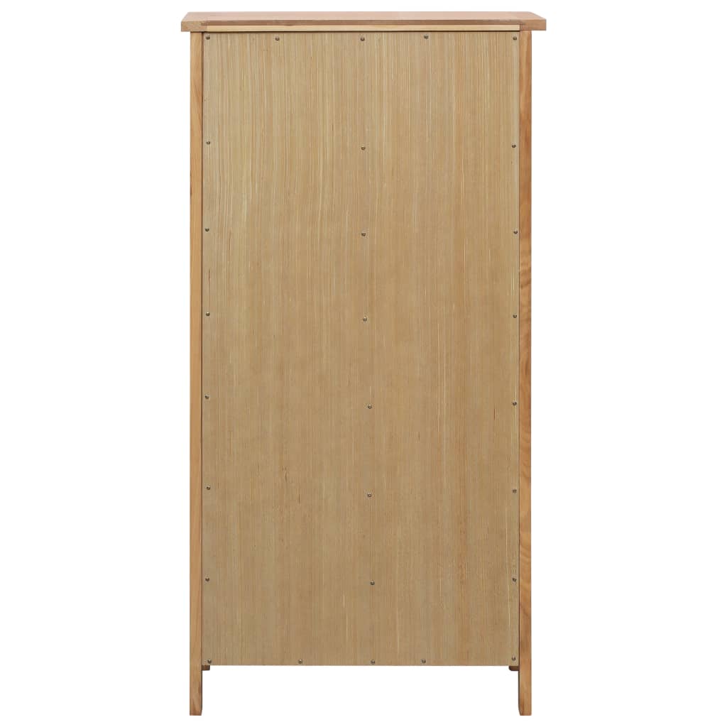 Shoe Cabinet Solid Oak Wood