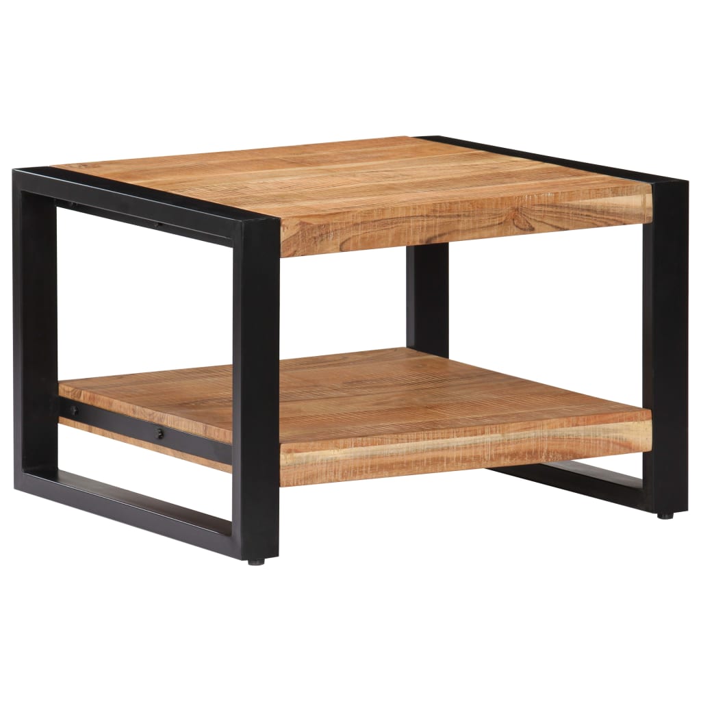 Coffee Table Solid Acacia Wood - 60×60×40cm