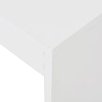 Bar Table with Shelf -White
