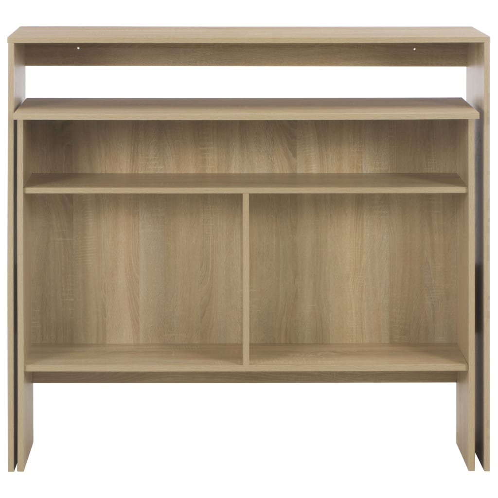 Bar Table with 2 Table Tops Oak