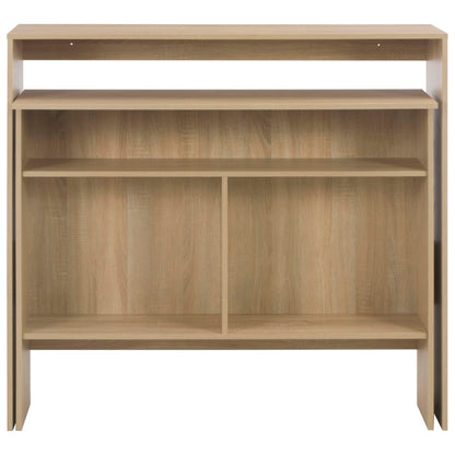 Bar Table with 2 Table Tops Oak