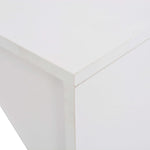 Bar Table with Cabinet- White
