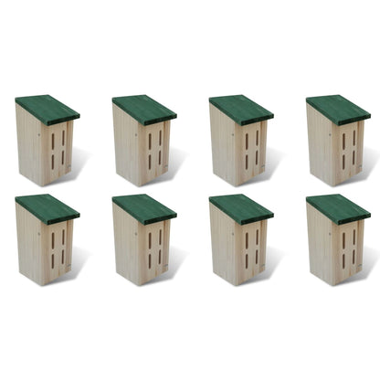 Butterfly Houses 8 pcs Wood