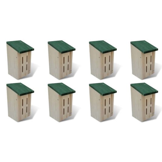 Butterfly Houses 8 pcs Wood