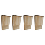 Bat Houses 4 pcs Wood