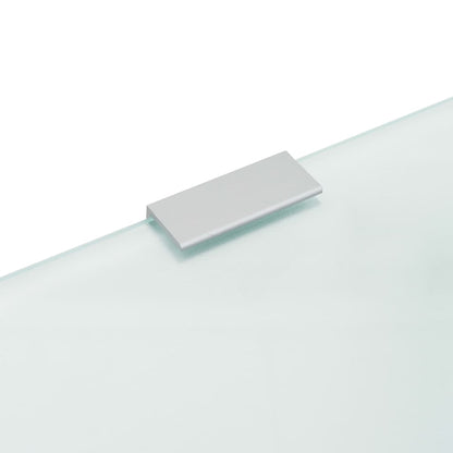 Urinal Privacy Screen 90x40cm Tempered Glass | HomeAndLiving