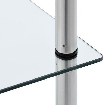 6-Tier Tempered Glass Display Shelf 160cm | HomeAndLiving