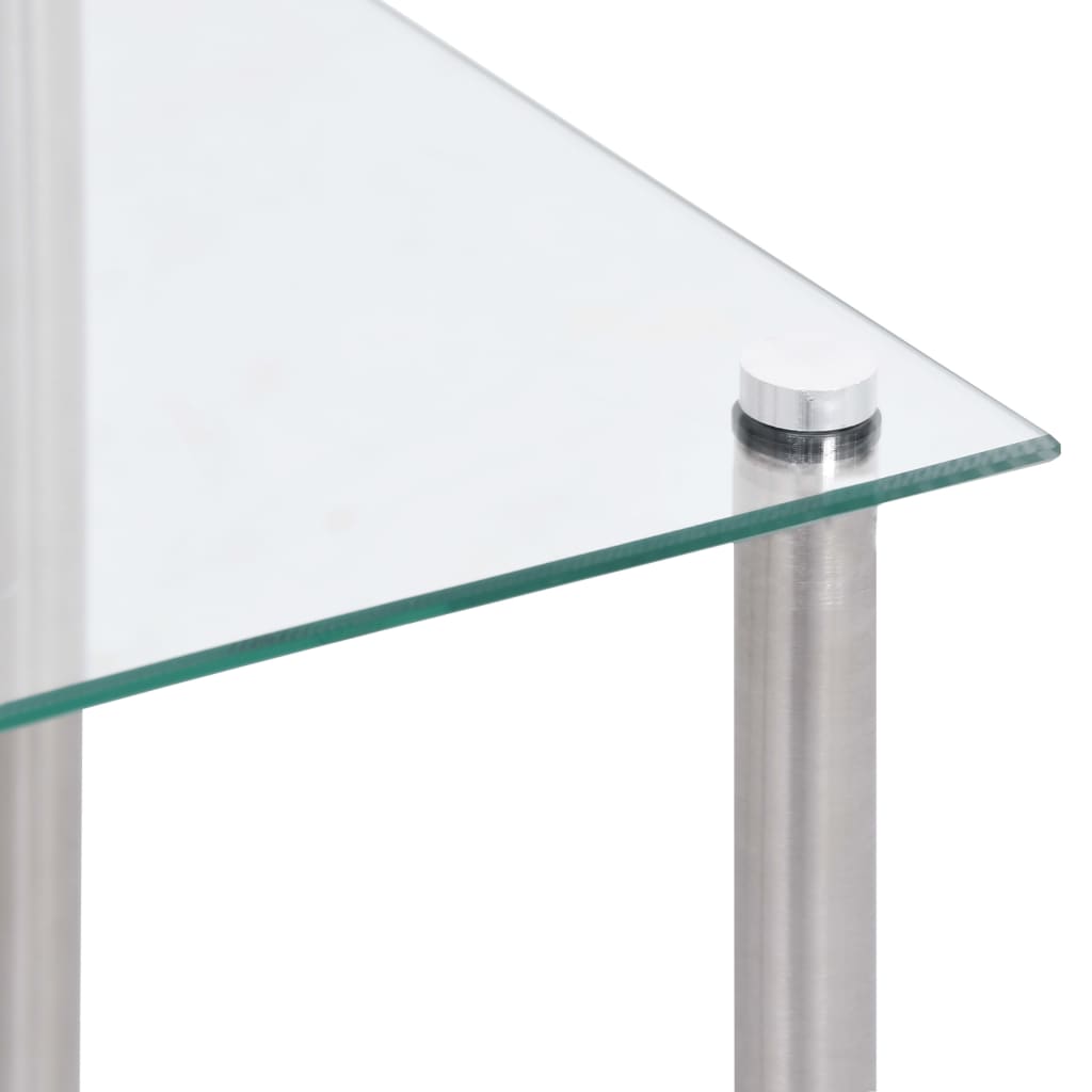 Glass Nesting Tables Set of 3 Tempered | HomeAndLiving
