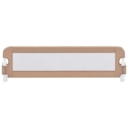 Toddler Safety Bed Rail---Taupe Polyester