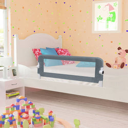 Toddler Safety Bed Rail {Grey Polyester}