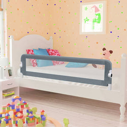 Toddler Safety Bed Rail Grey (Polyester)