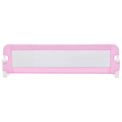 Toddler Safety Bed Rail Pink Polyester