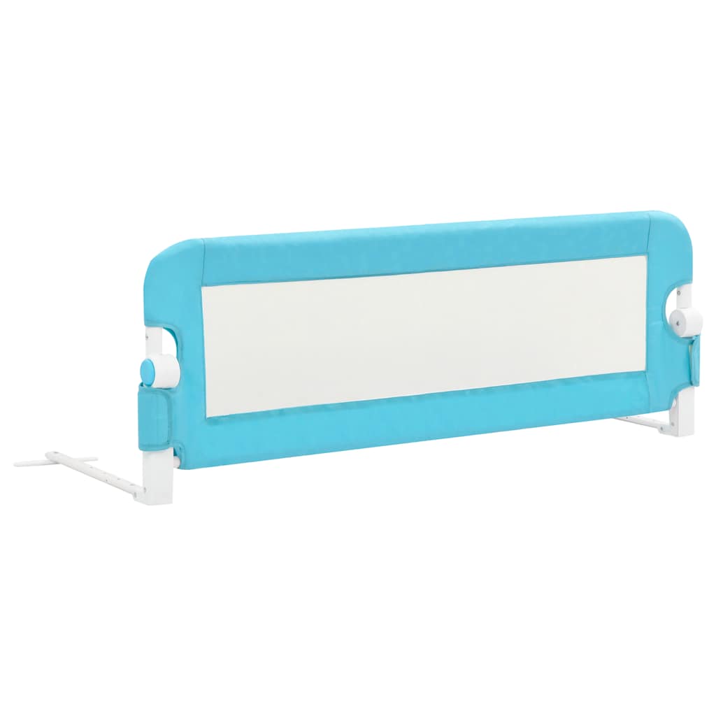 Toddler Safety Bed Rail Blue Polyester
