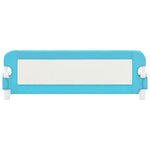 Toddler Safety Bed Rail Blue Polyester