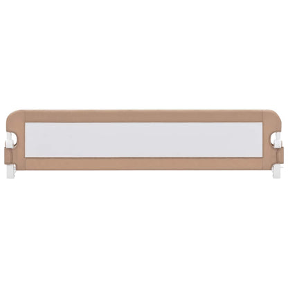 Toddler Safety Bed Rail--Taupe Polyester