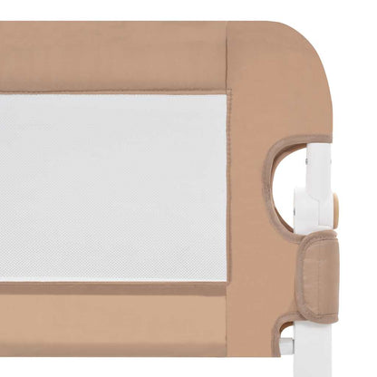 Toddler Safety Bed Rail--Taupe Polyester