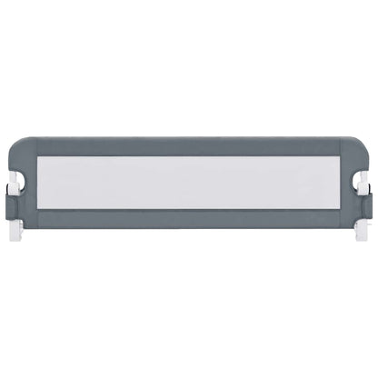 Toddler Safety Bed Rail Grey Polyester