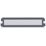 Toddler Safety Bed Rail--Grey Polyester