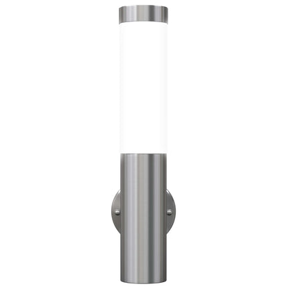 RVS Walllamp for Indoor & Outdoors Waterproof Post