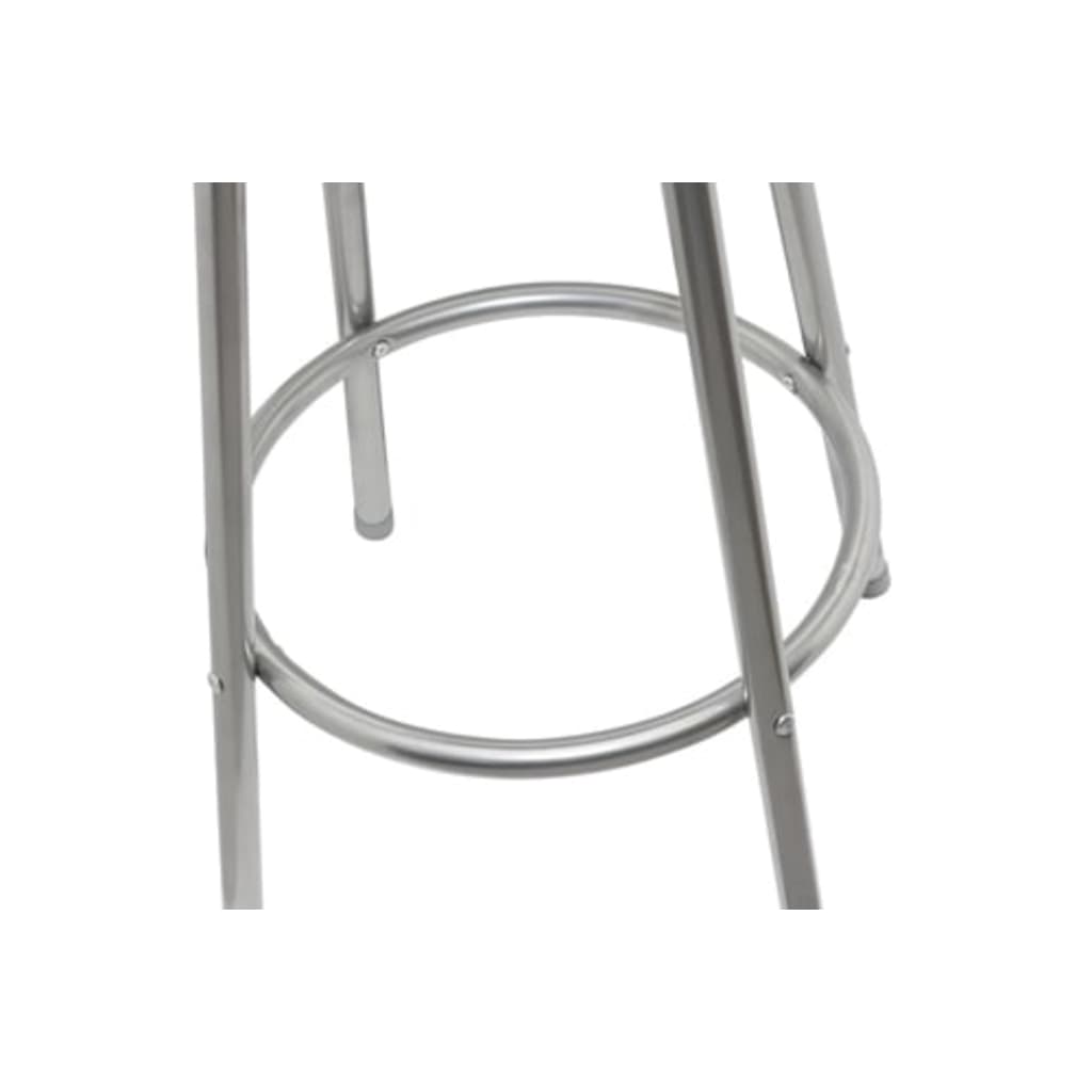 Bar Stools 2 pcs Black Leather - 40×40×99cm