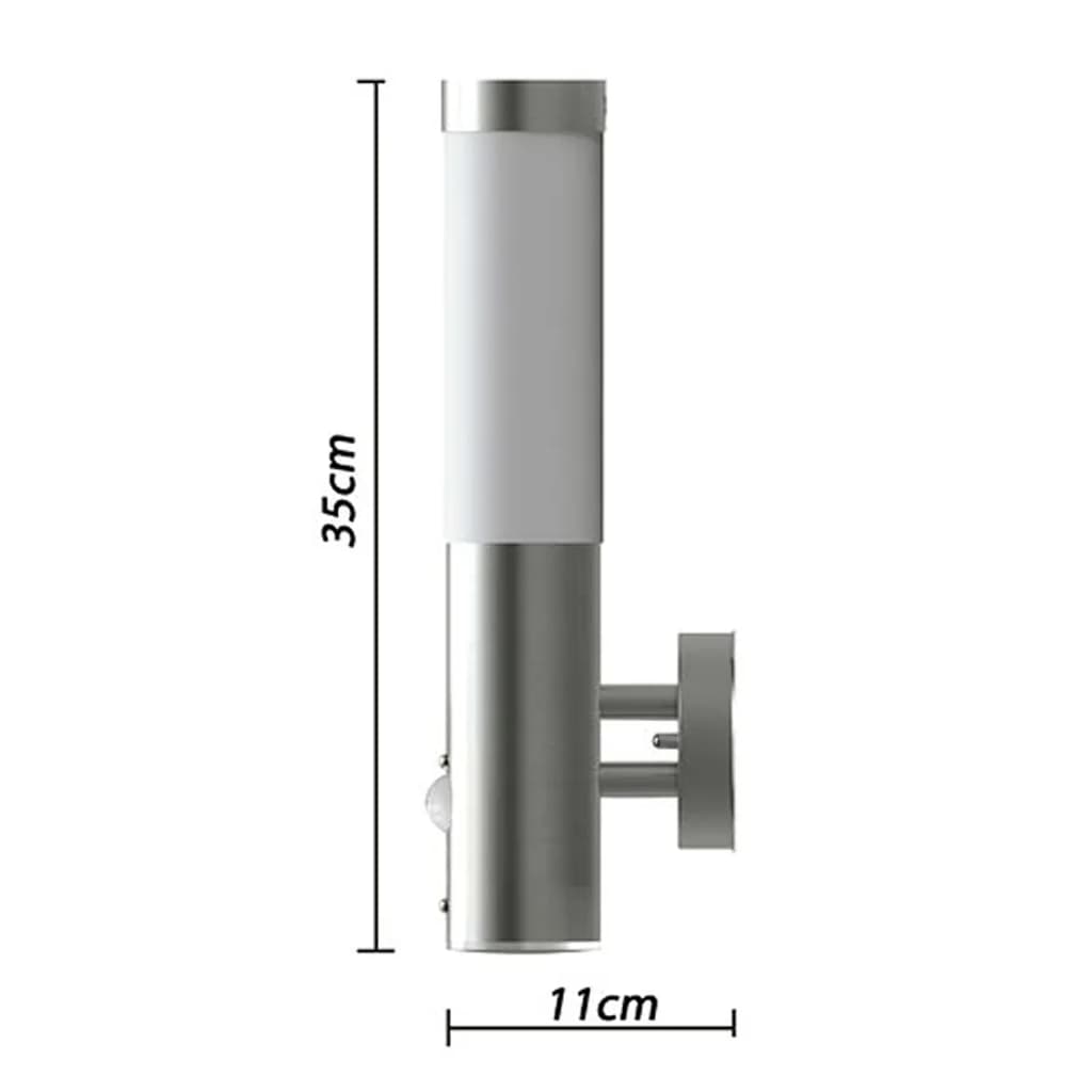 2 otion Detector Wall Lights    .