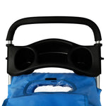 Pet Stroller Travel Carrier Blue Folding