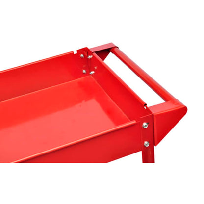 2 X Workshop Tool Trolley  100kg 2 Shelves