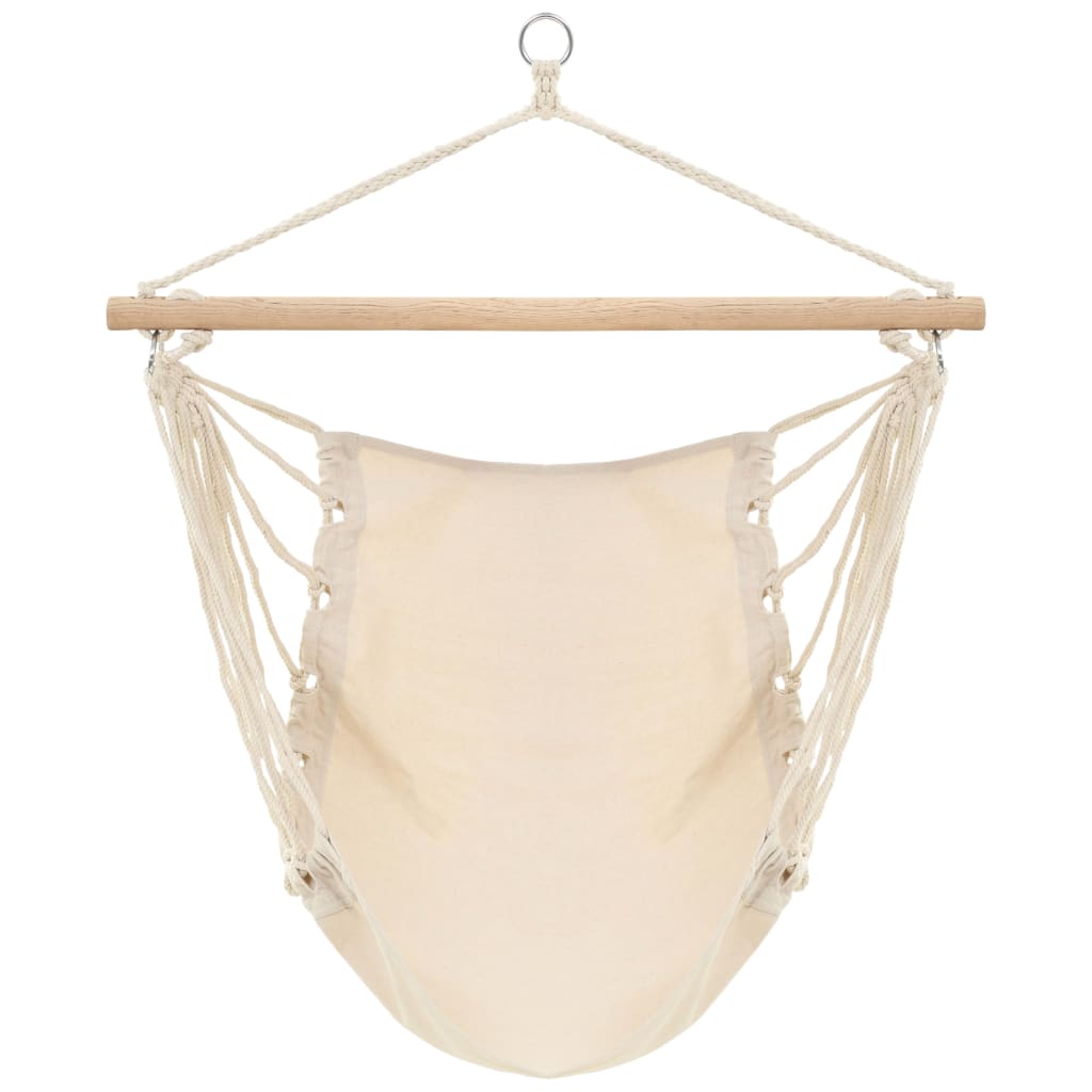 Swing Chair Fabric Cream White