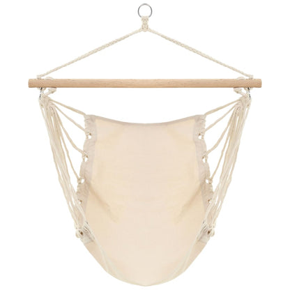 Swing Chair Fabric Cream White