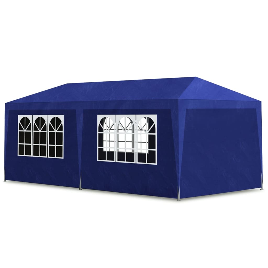 Party Tent Blue - 6×3×2.55m