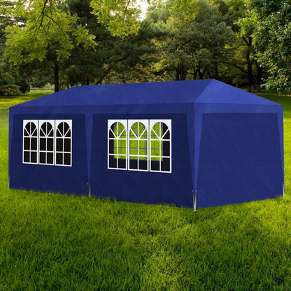Party Tent Blue - 6×3×2.55m