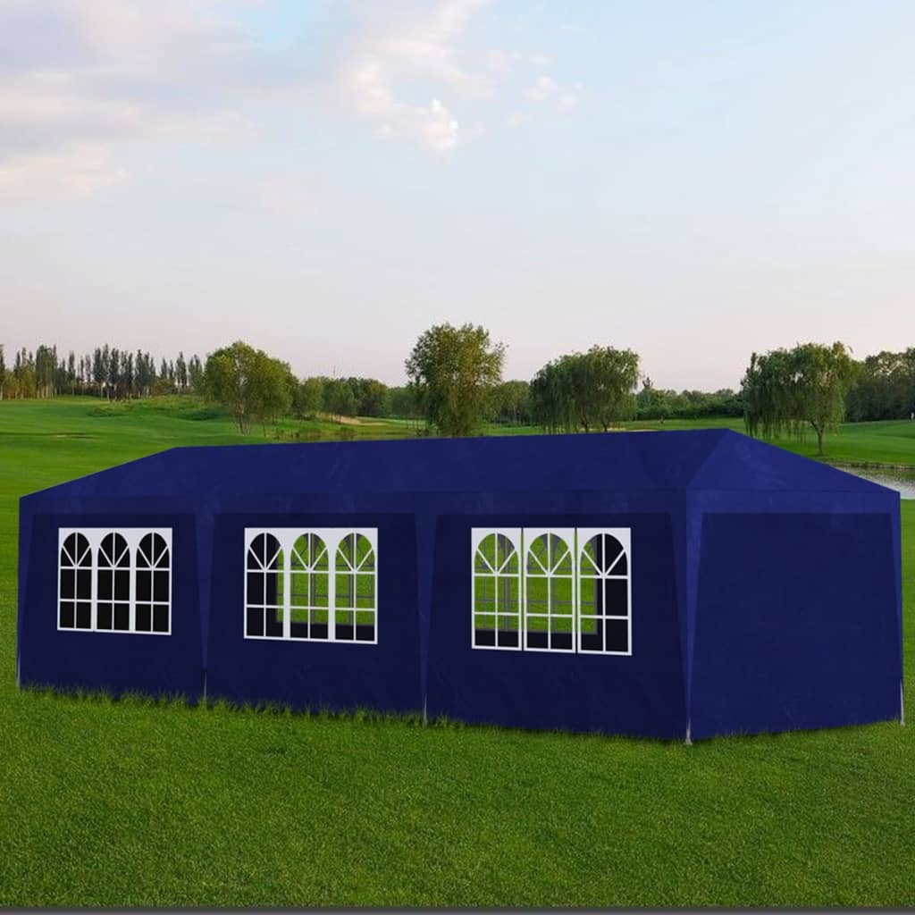 Party Tent Blue - 9×3×2.55m